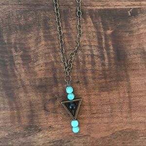 Triangle necklace